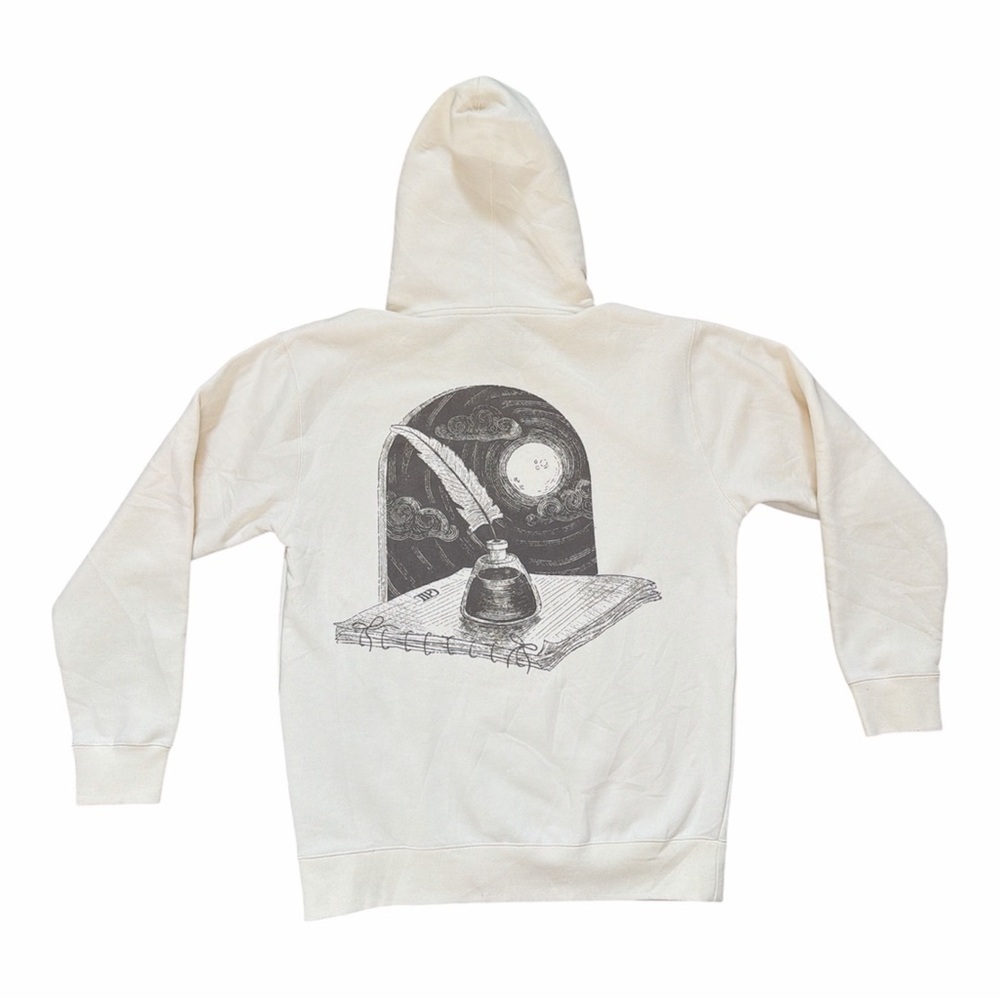 NEW TAYLOR SWIFT THE TORTURED POETS DEPARTMENT THE MANUSCRIPT EDITION M HOODIE - Picture 2 of 4